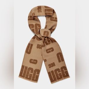Ugg Knit Logo Scarf